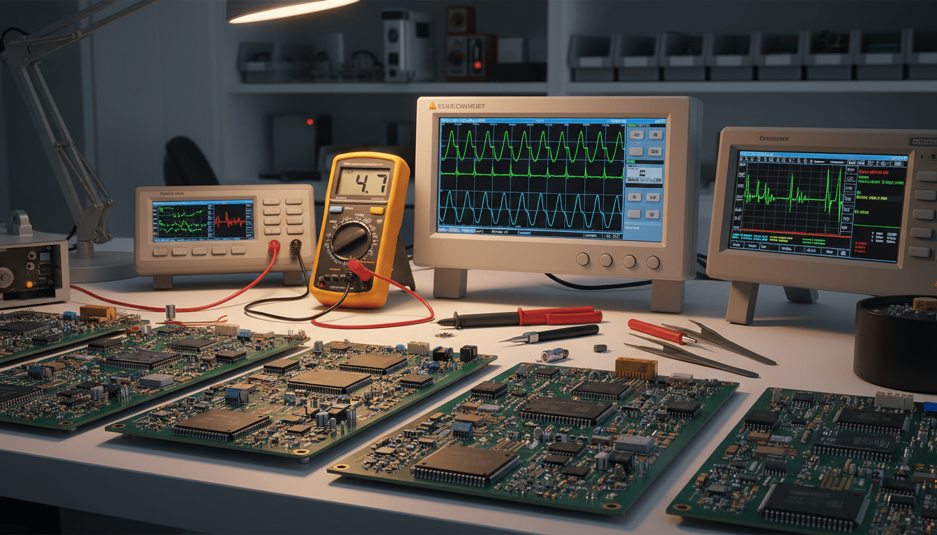 servizi professionali di diagnostica e assistenza tecnica avanzata per apparecchiature elettroniche e circuiti, garantendo efficienza e affidabilità.