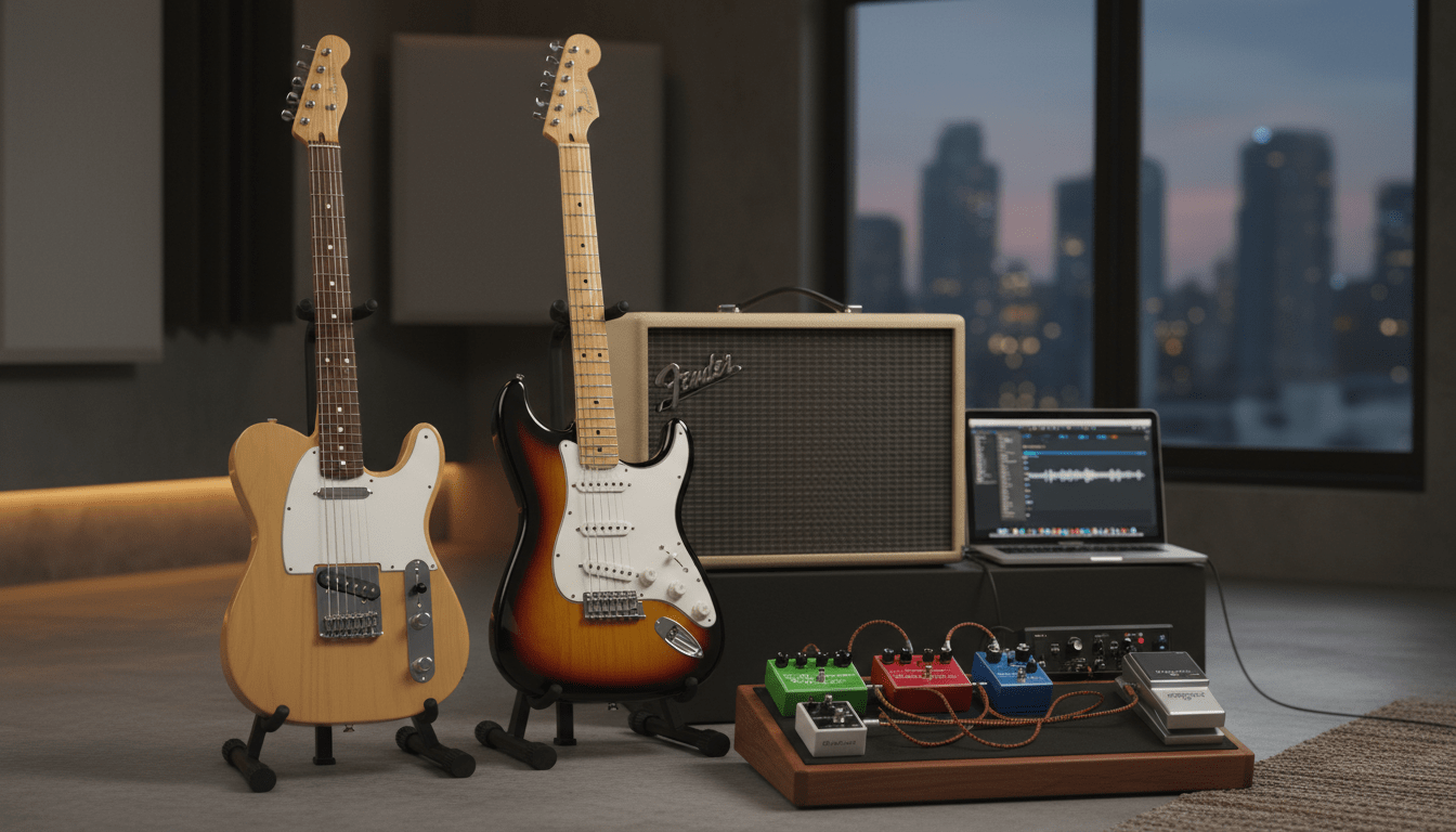 confronto tra fender stratocaster e telecaster: scopri quale chitarra elettrica si adatta meglio al tuo stile e alle tue esigenze musicali.