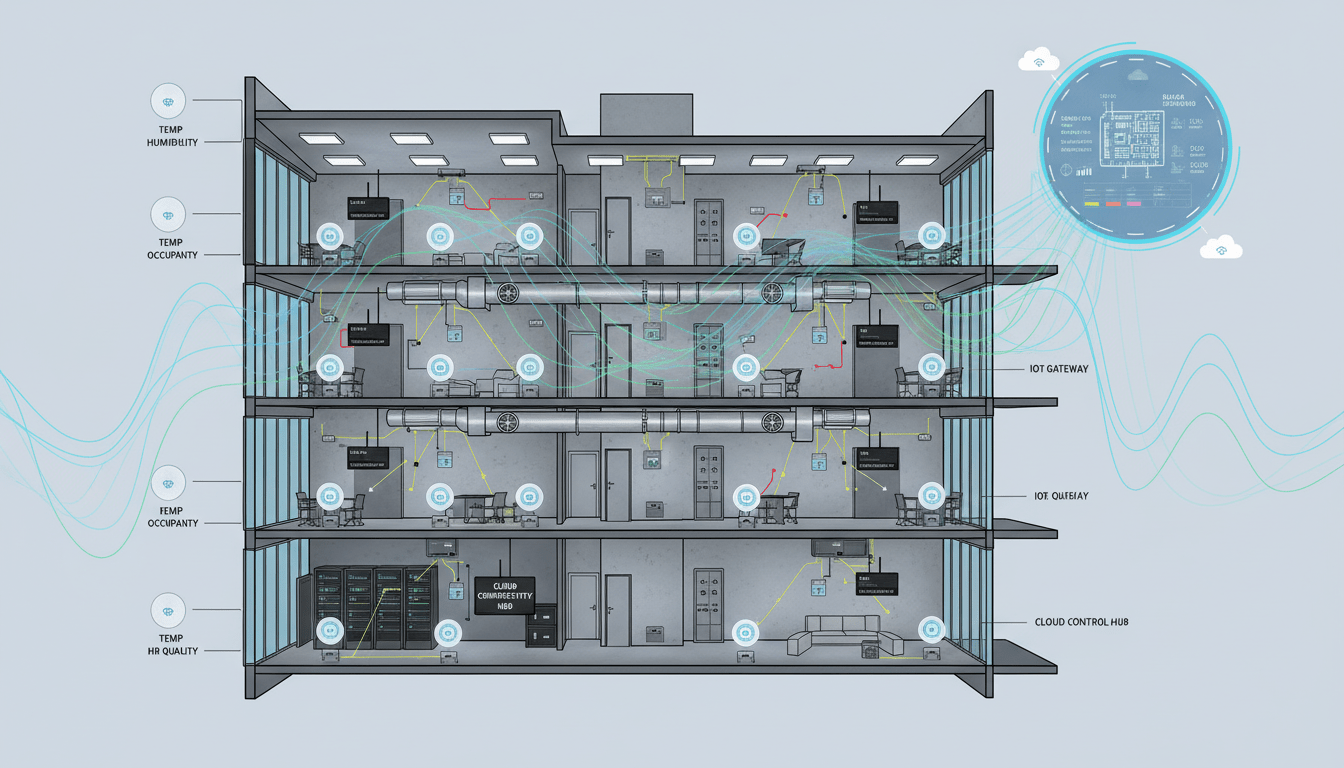 scopri come l'internet of things (iot) sfrutta le onde radio per garantire una connettività senza fili efficiente e innovativa negli smart building, migliorando comfort e sicurezza.