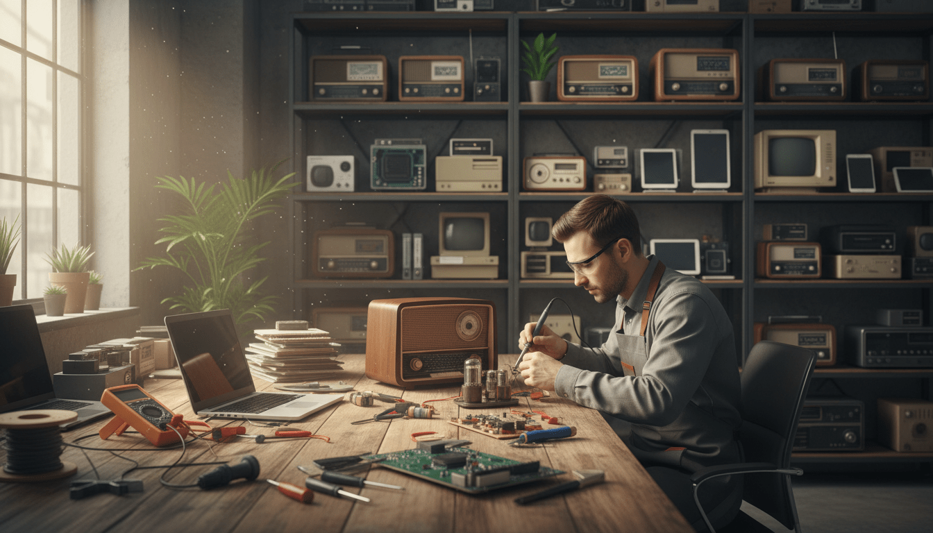 scopri perché la riparazione di radio ed elettronica rigenerata rappresenta il futuro del business it, offrendo soluzioni sostenibili, economiche e all'avanguardia.